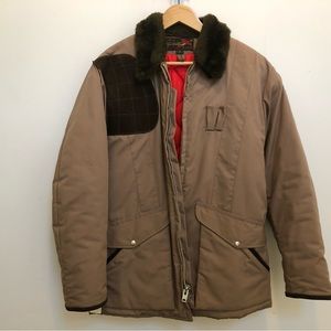 Vintage mens pheasant hunting coat size 40/medium